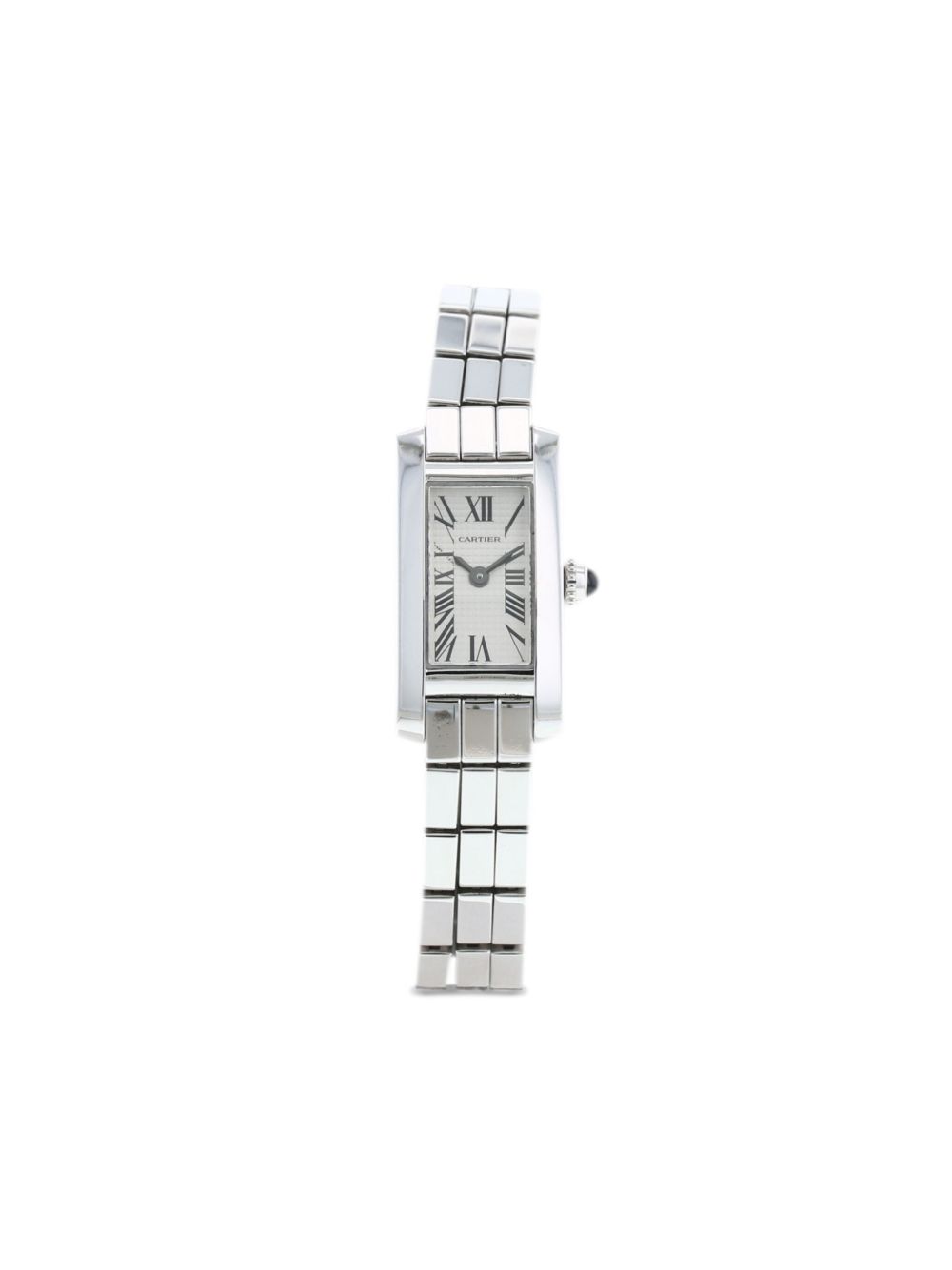 Cartier Tank Americaine 14毫米腕表（1990年典藏款） - 银色