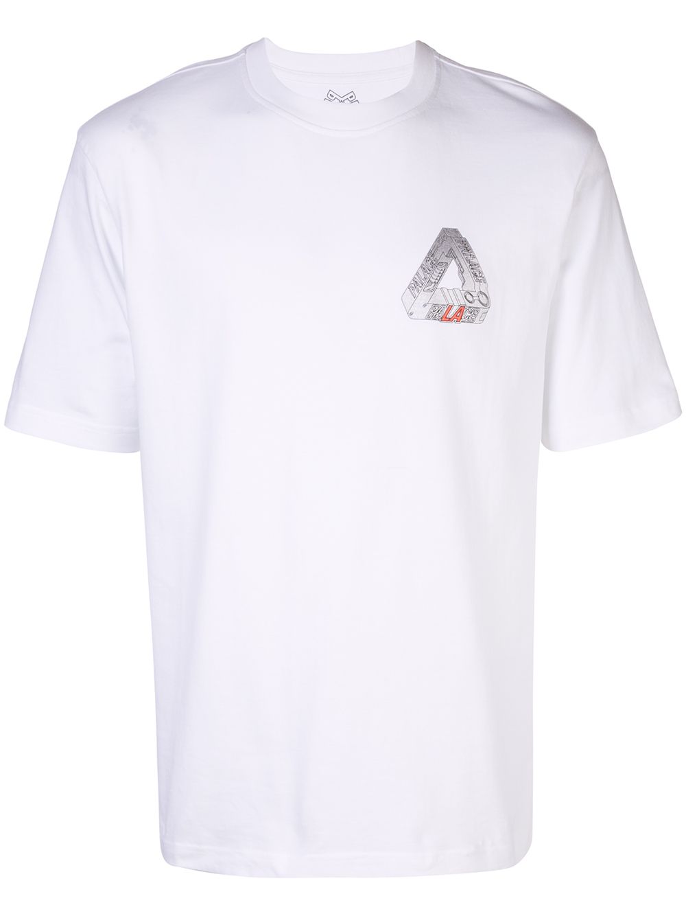 Palace logo印花T恤 - 白色