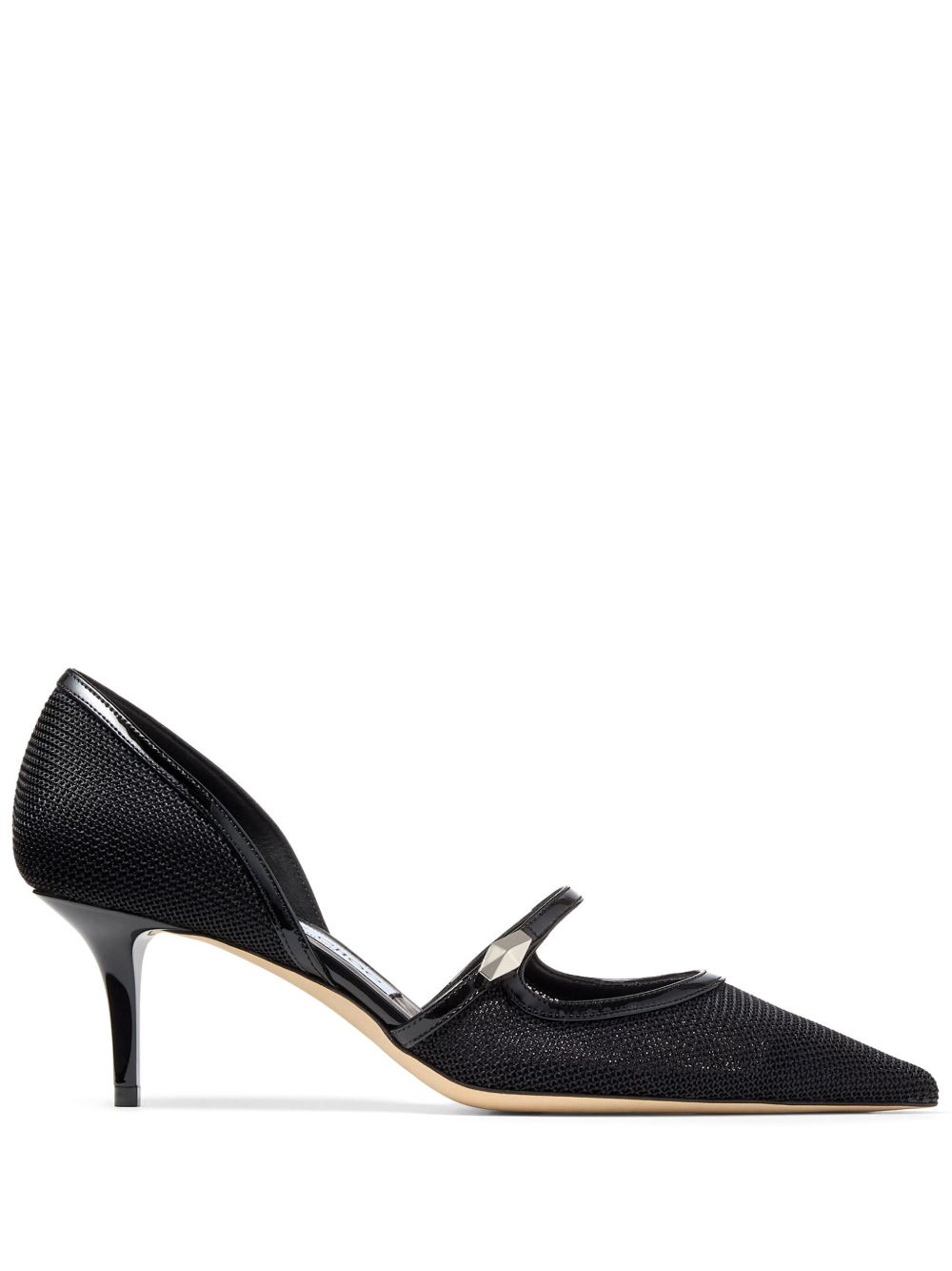 Jimmy Choo Carolyn 中跟鞋（6厘米） - 黑色
