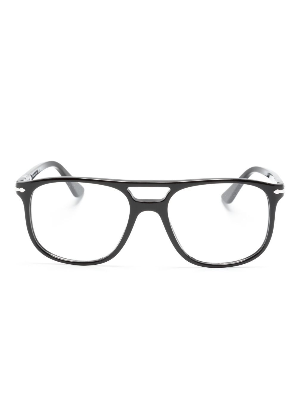 Persol Greta 方框眼镜 - 黑色
