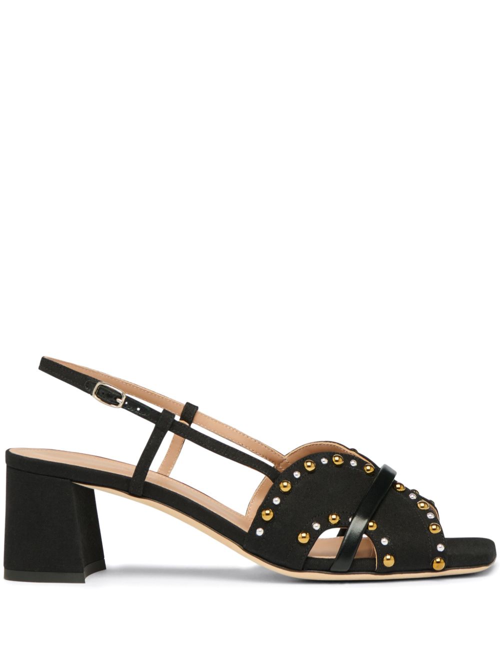 Malone Souliers Katarina 低跟凉鞋（4.5厘米） - 黑色