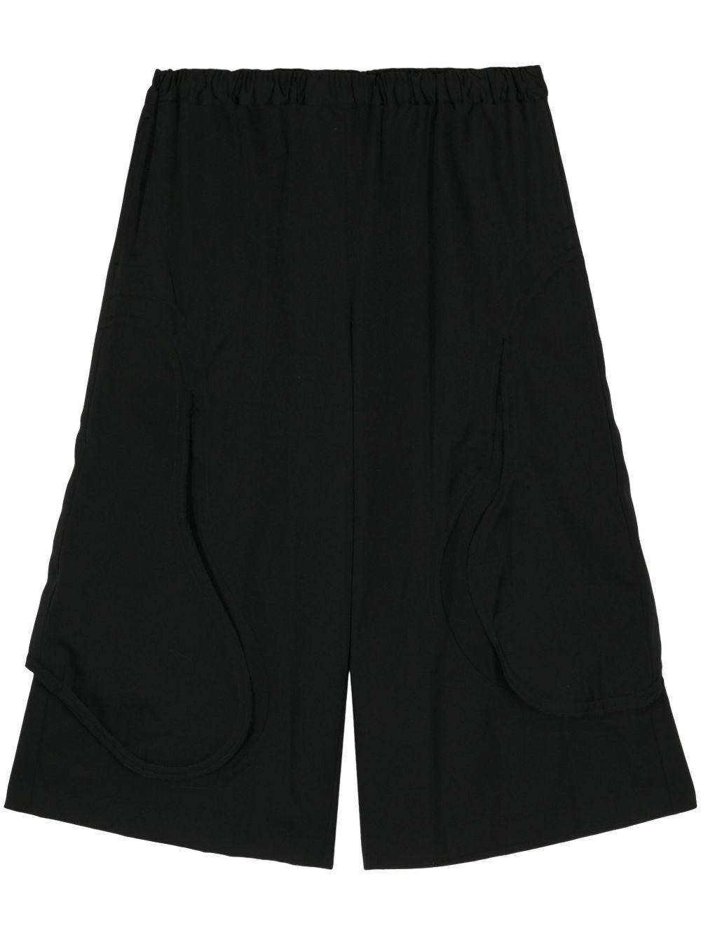 Comme Des Garçons 阔腿裤 - 黑色