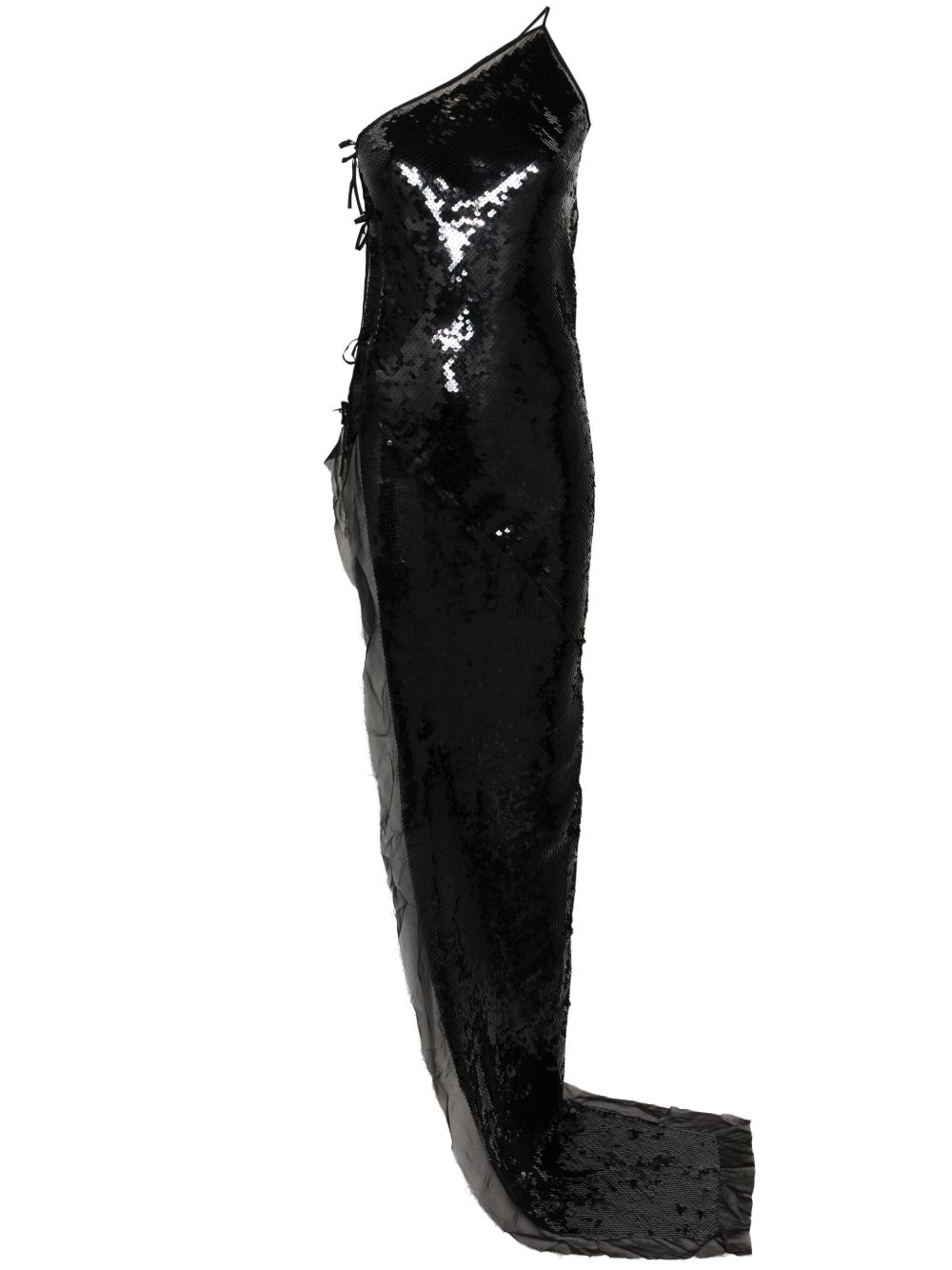 Rick Owens Taco 礼服 - 黑色