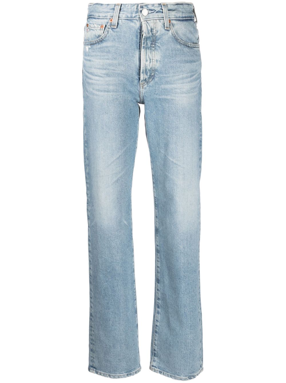 AG Jeans The Alexxis 直筒牛仔裤 - 蓝色