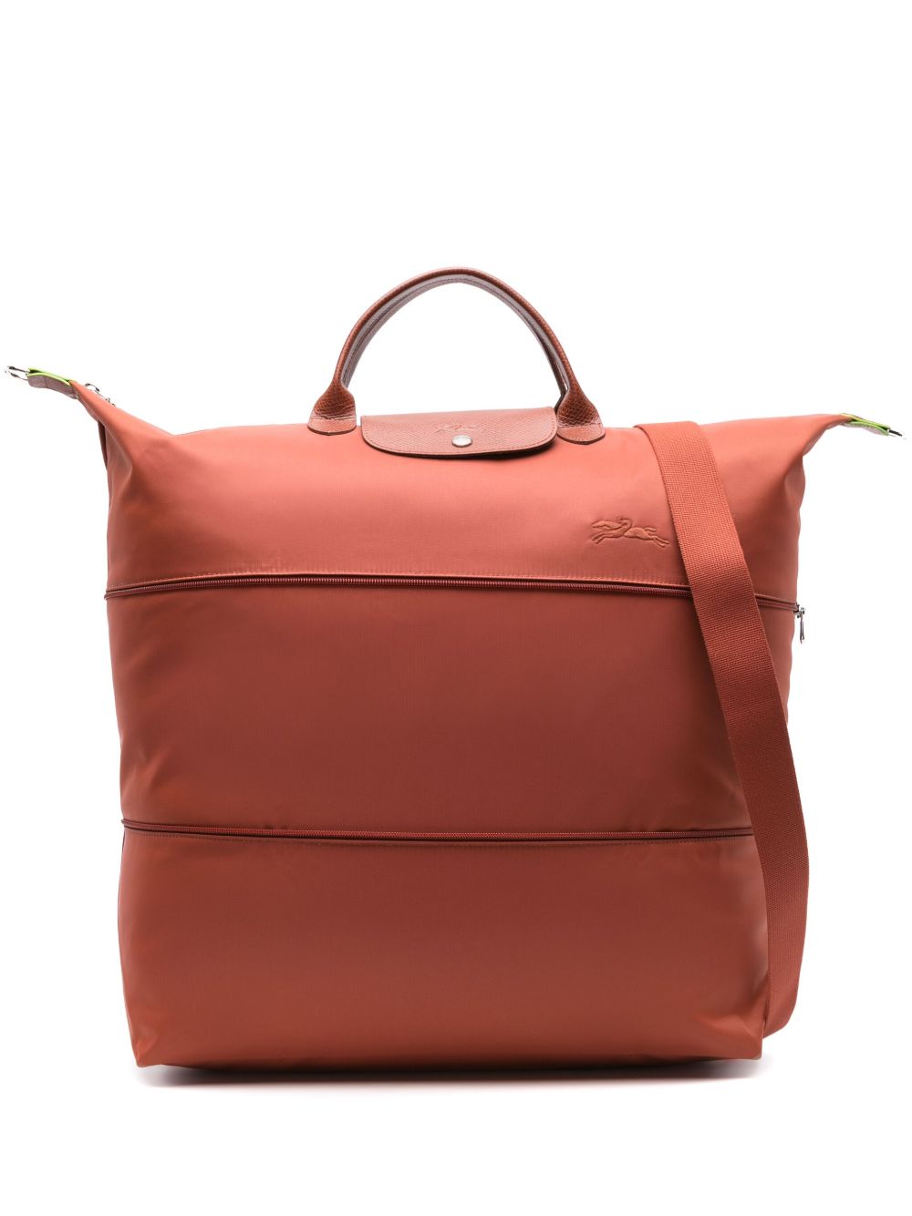 Longchamp Le Pliage 可伸缩旅行包 - 橘色