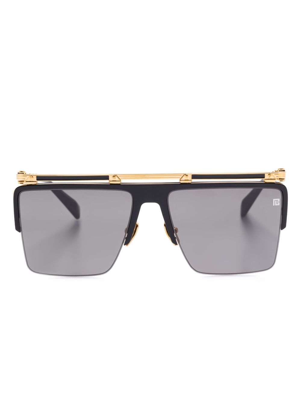 Balmain Eyewear Triomphe 太阳眼镜 - 黑色
