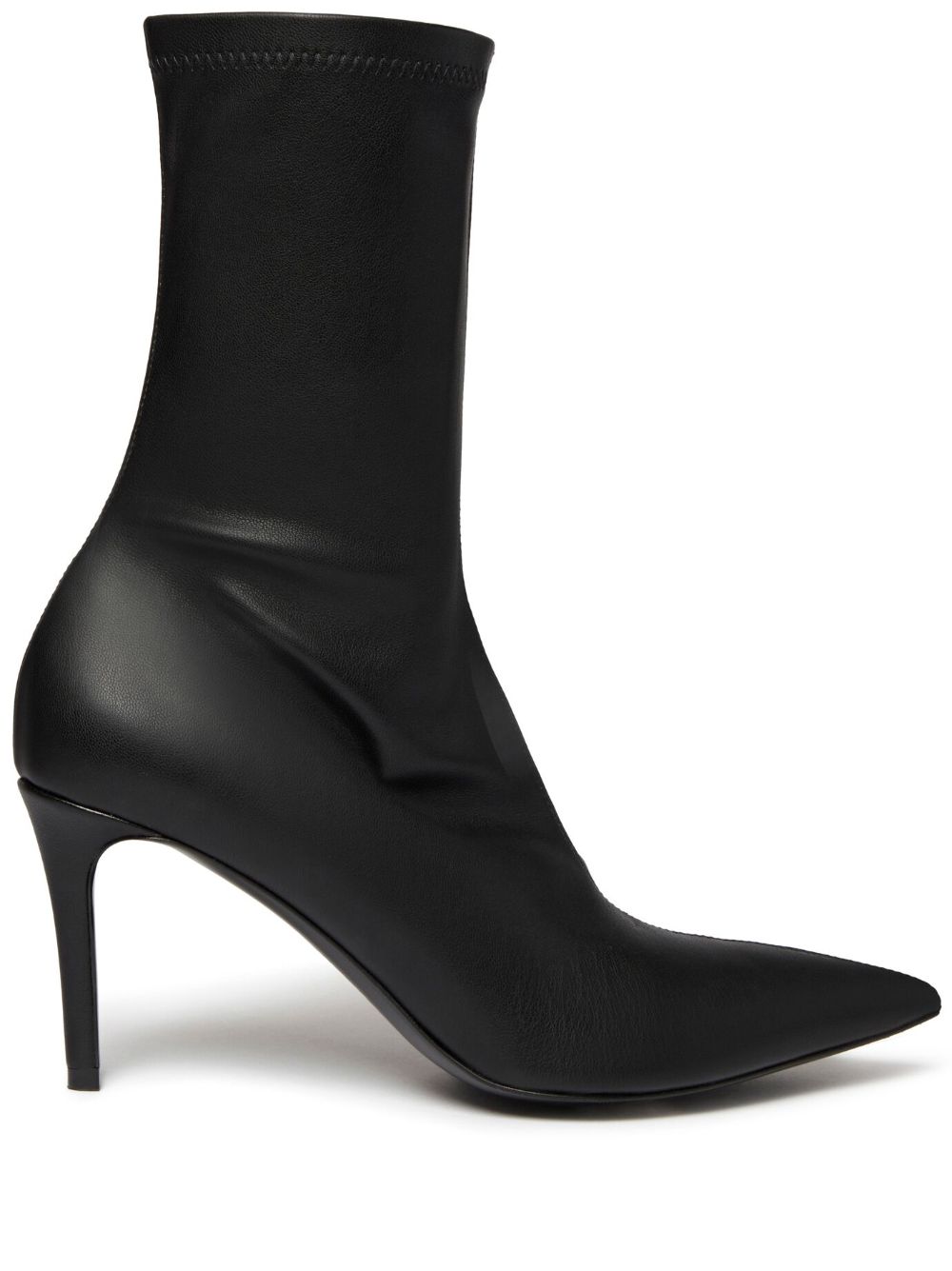 Stella McCartney Stella Iconic 高跟及踝靴 - 黑色