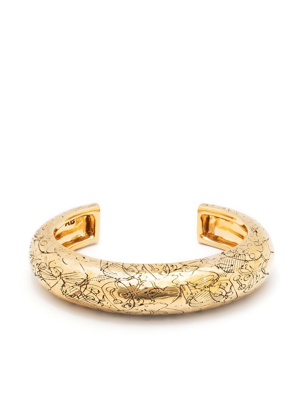 Aurelie Bidermann Rosalba 手镯式手链 - 金色