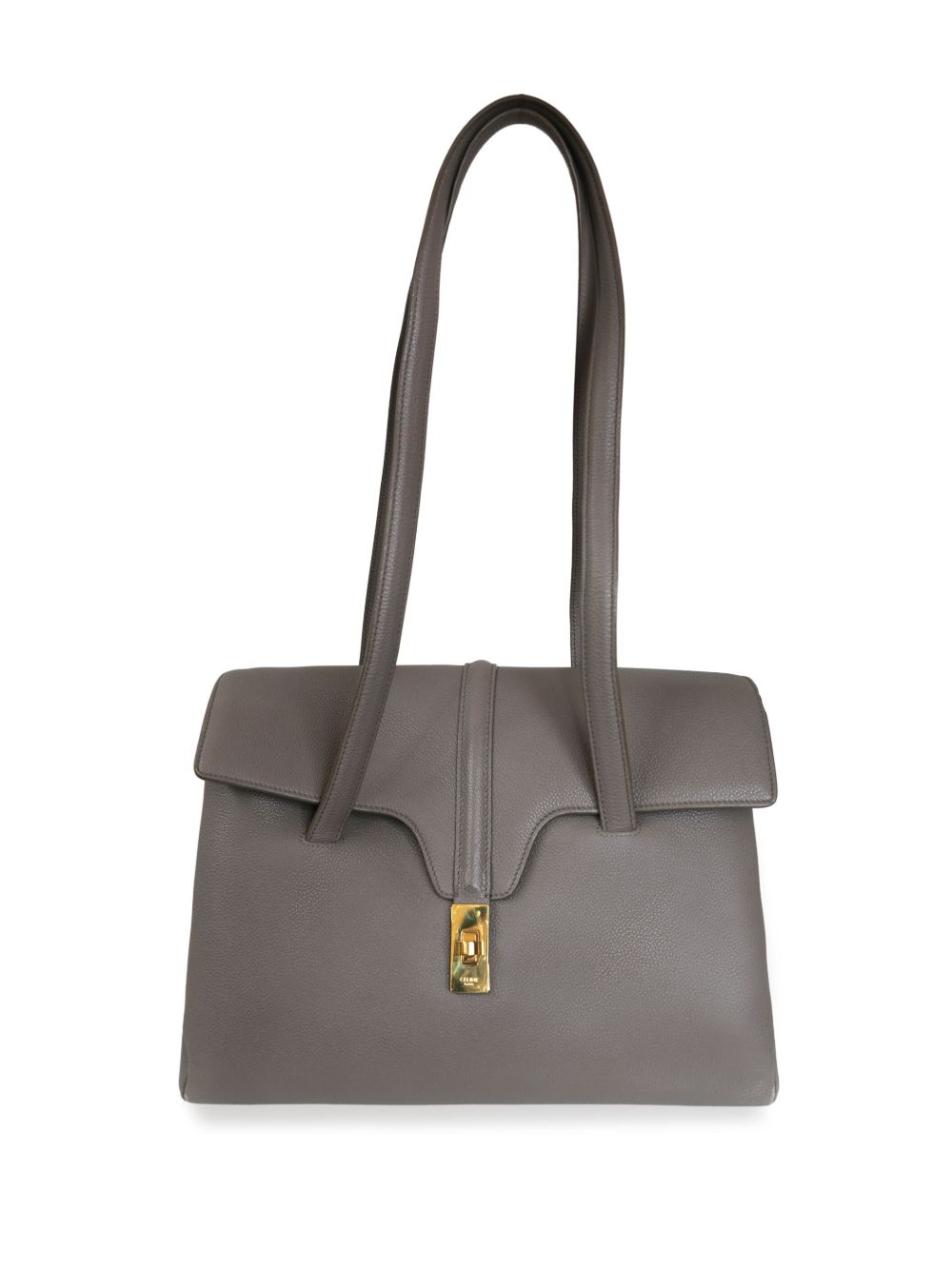 Céline Pre-Owned Soft 16 中号单肩包 - 灰色