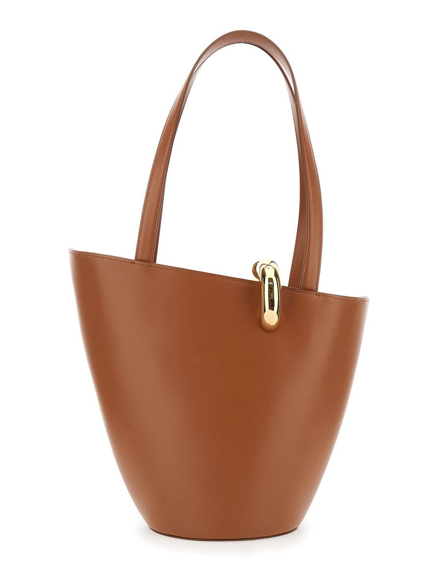 Jacquemus Le Bambola Moyen Leather Tote Bag