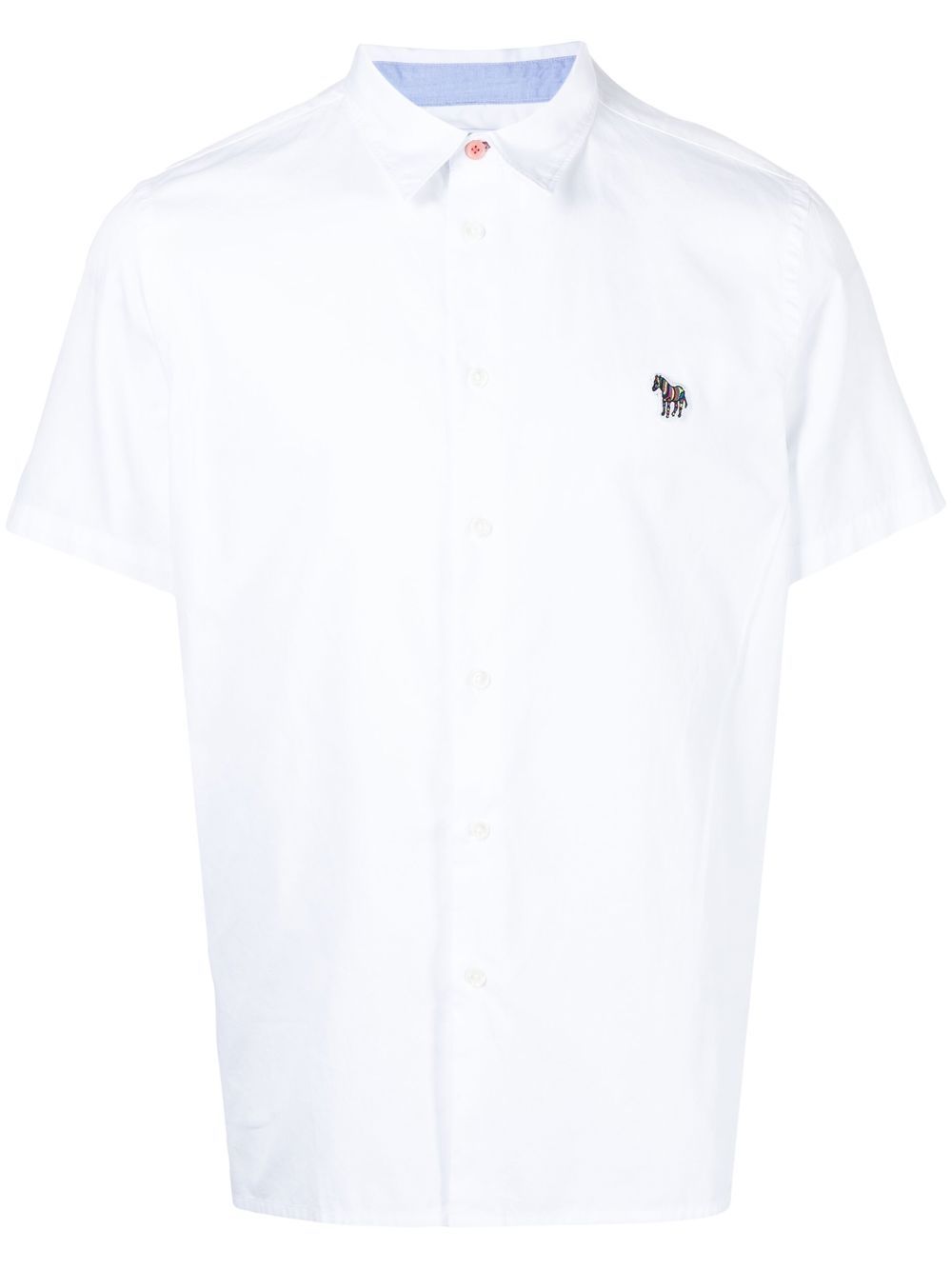 PS Paul Smith logo短袖衬衫 - 白色
