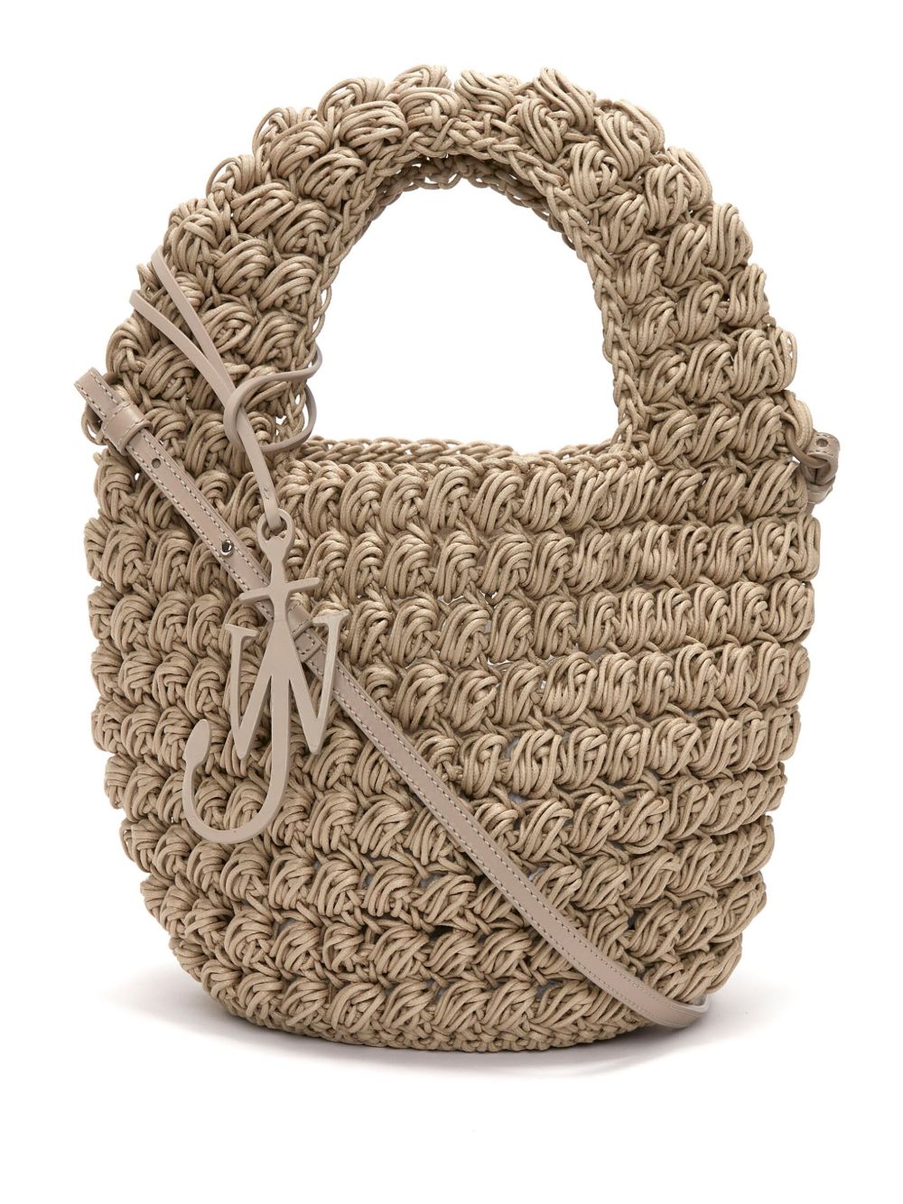 JW Anderson Popcorn Basket 大号手提包 - 灰色