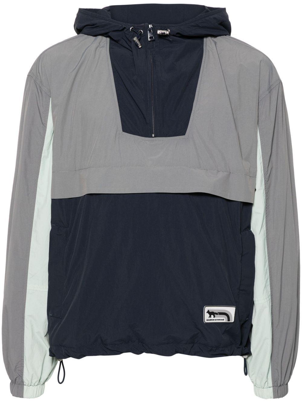 Maison Kitsuné Technical Windbreaker 夹克 - 蓝色