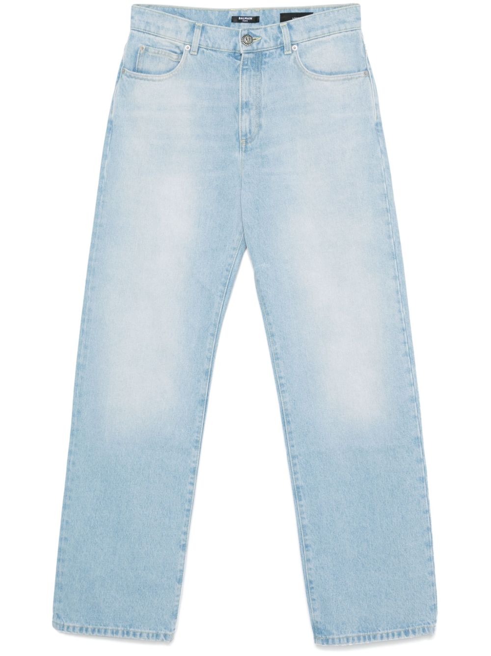 Balmain 直筒牛仔裤 - 蓝色