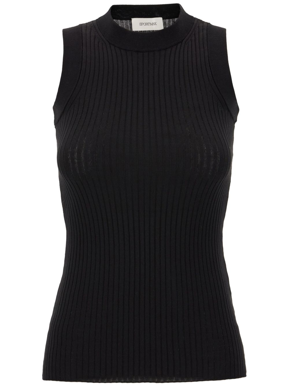 Sportmax Toledo 针织上衣 - 黑色