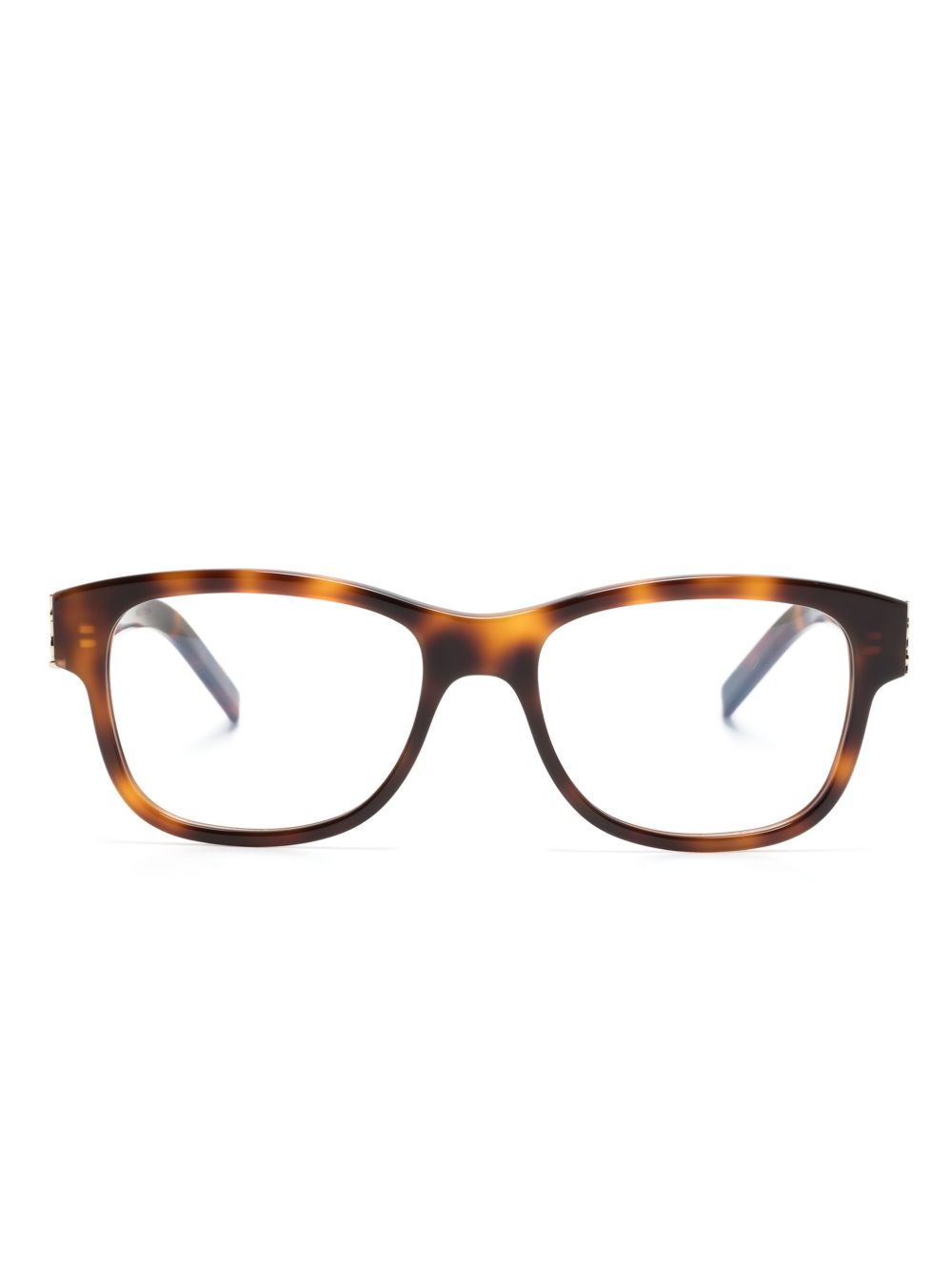 Saint Laurent Eyewear M132 方框眼镜 - 褐色