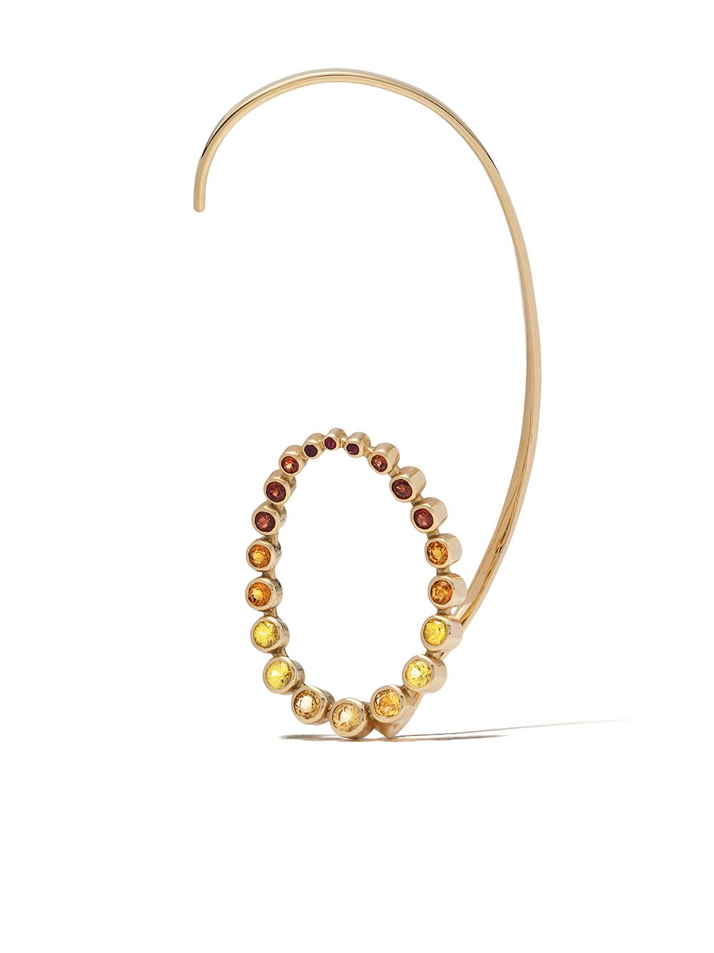 Charlotte Chesnais Caracol 18K黄金耳环 - 金色