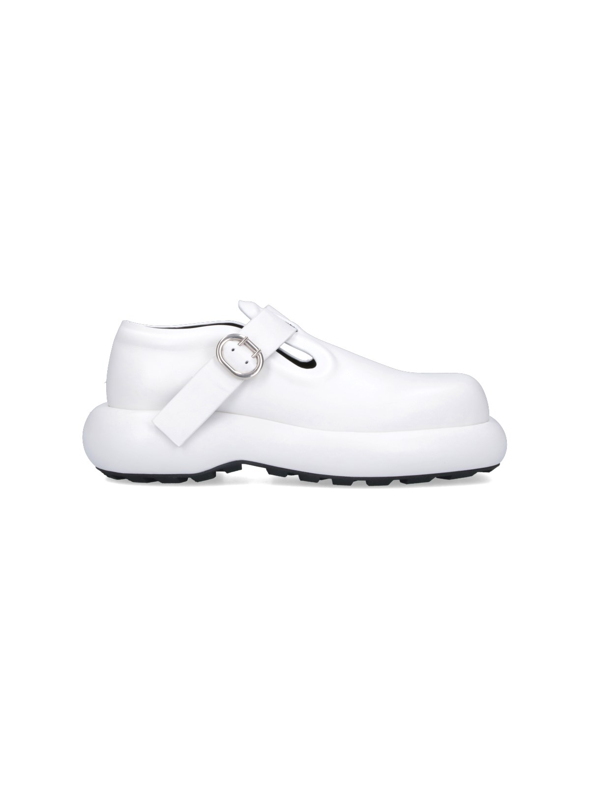Jil Sander Buckle Detail Loafers