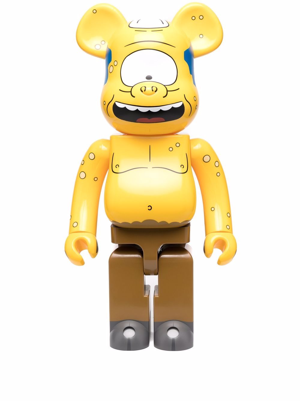 MEDICOM TOY Simpsons Cyclops BE@RBRICK 模型玩具 - 黄色