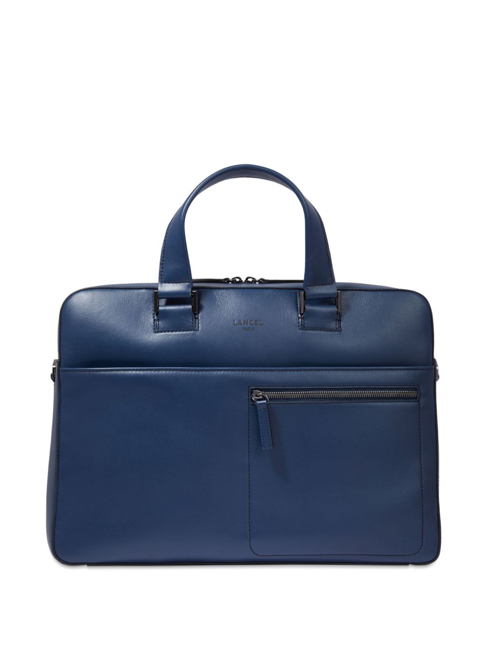Lancel Max de Lancel 皮质公文包 - 蓝色