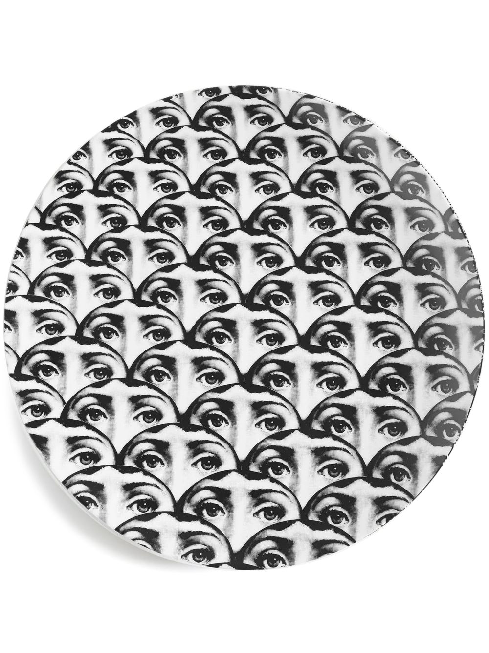Fornasetti Tema e Variazioni N.224 手绘壁饰盘 - 黑色