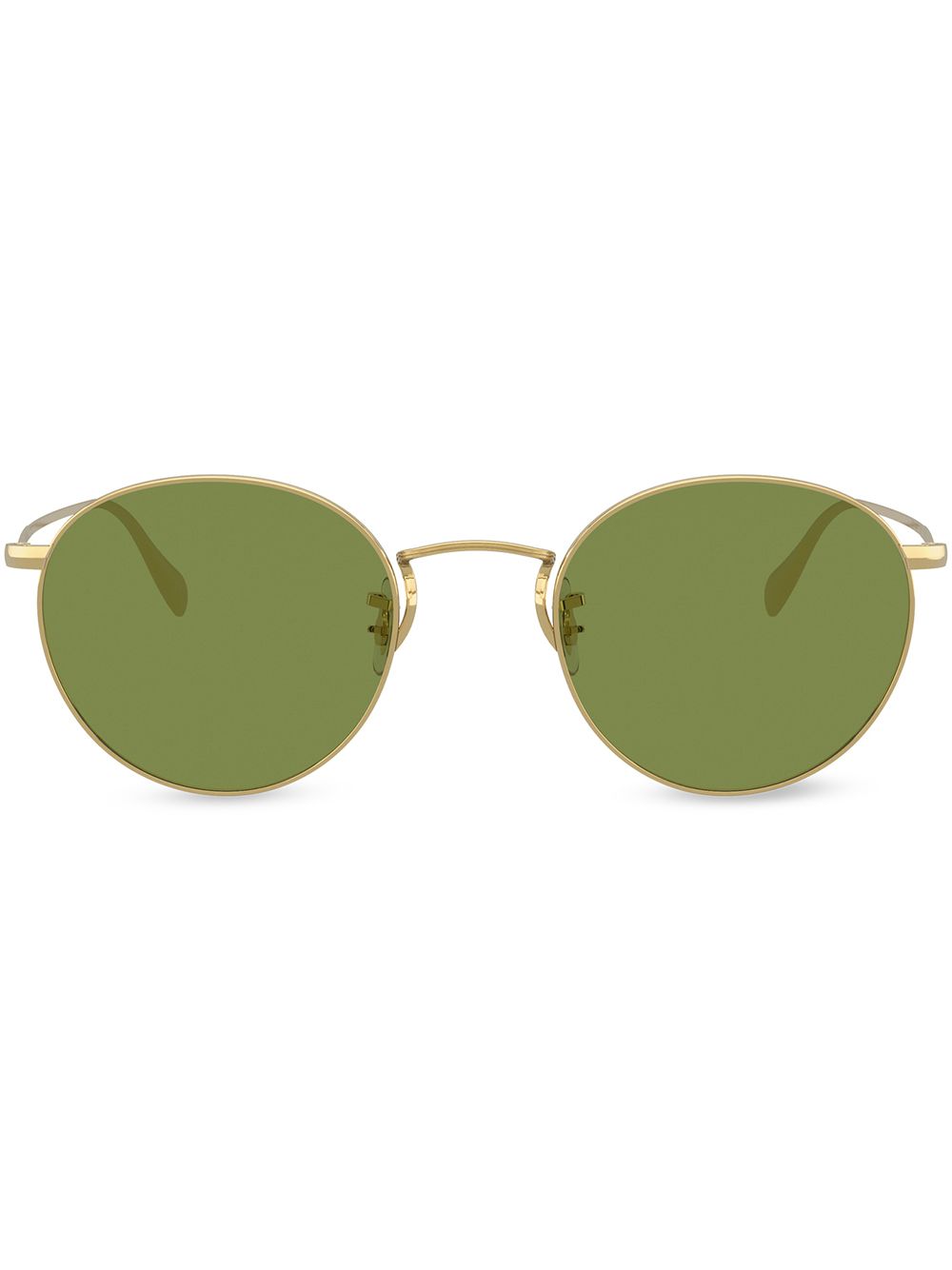 Oliver Peoples Coleridge 圆框太阳眼镜 - 金色