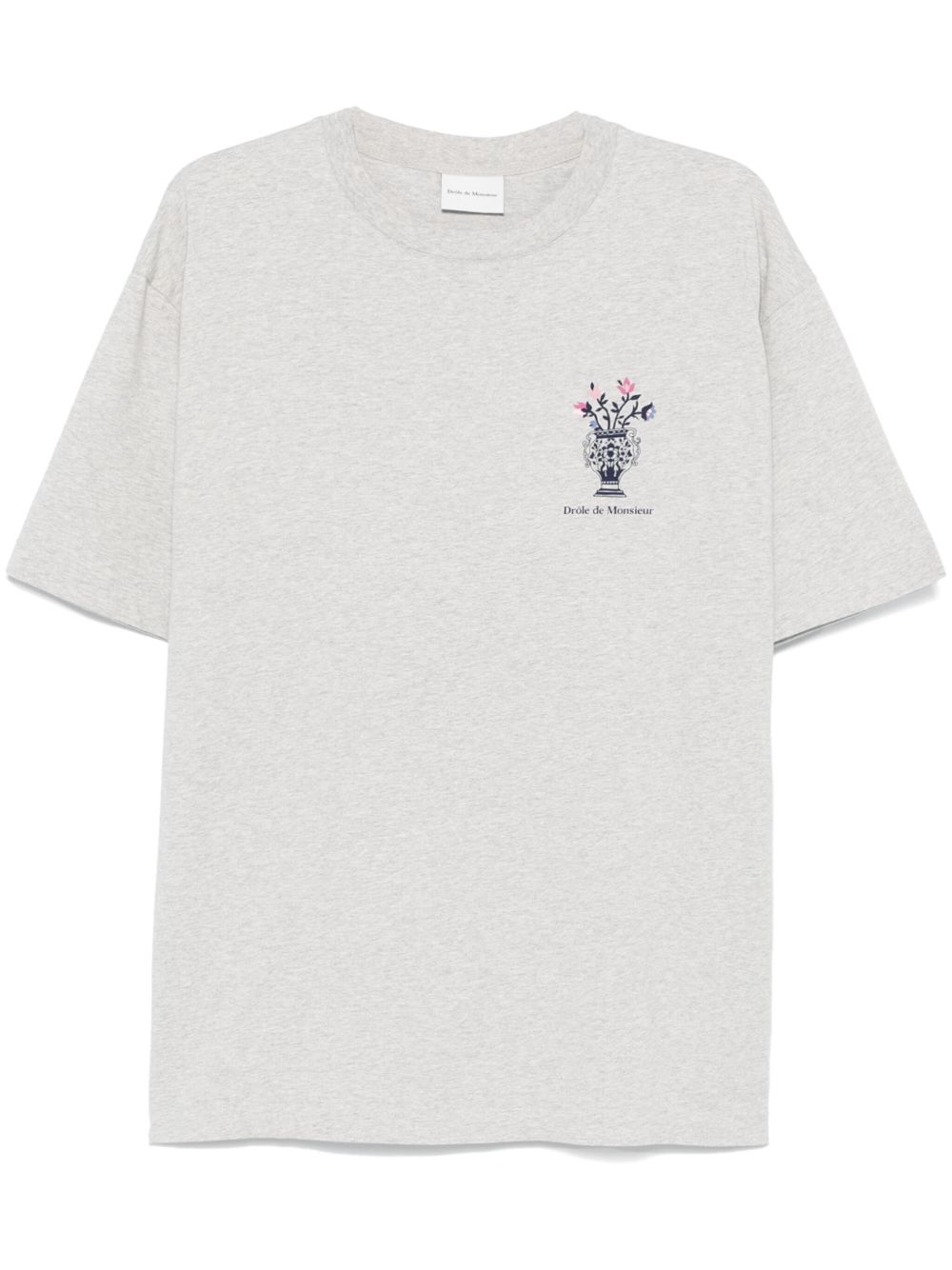 Drôle De Monsieur Le T-Shirt Vase 上衣 - 灰色