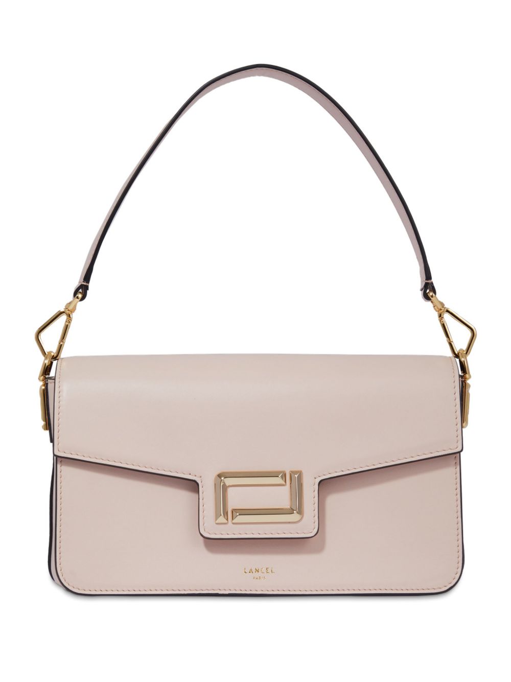 Lancel 皮质中号翻盖单肩包 - 中性色