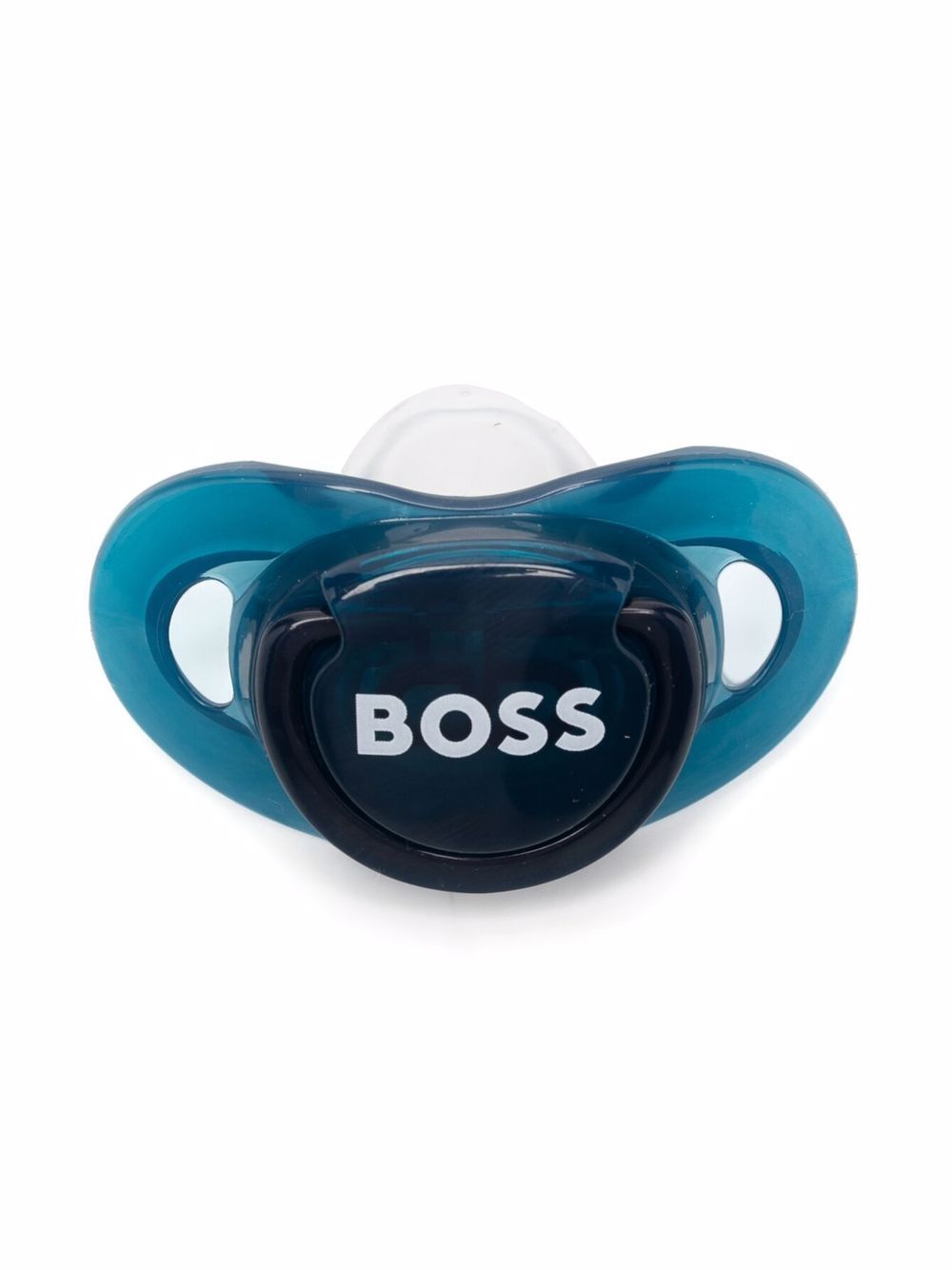 BOSS Kidswear logo印花奶嘴 - 蓝色