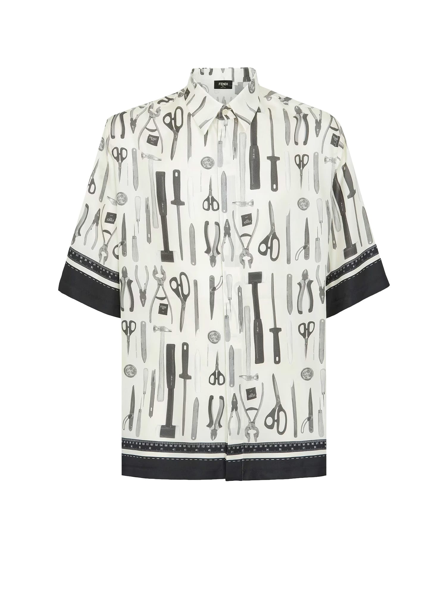 Fendi Silk Bowling Shirt
