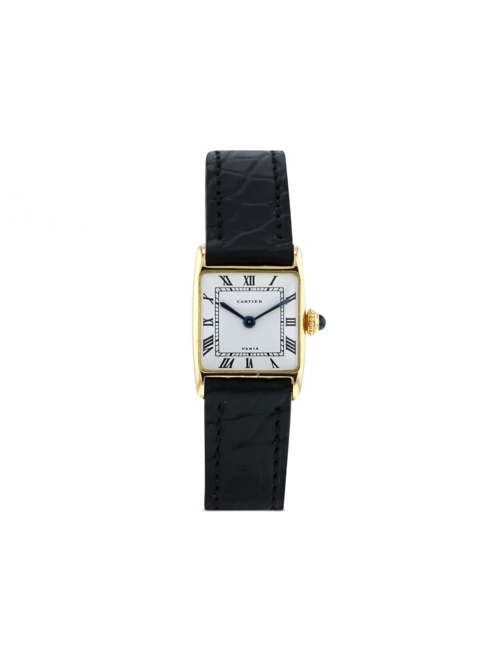 Cartier Tank Arrondie 17毫米腕表（1970年典藏款） - 白色
