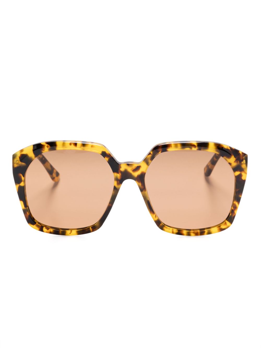 Chloé Eyewear Salome 太阳眼镜 - 黄色