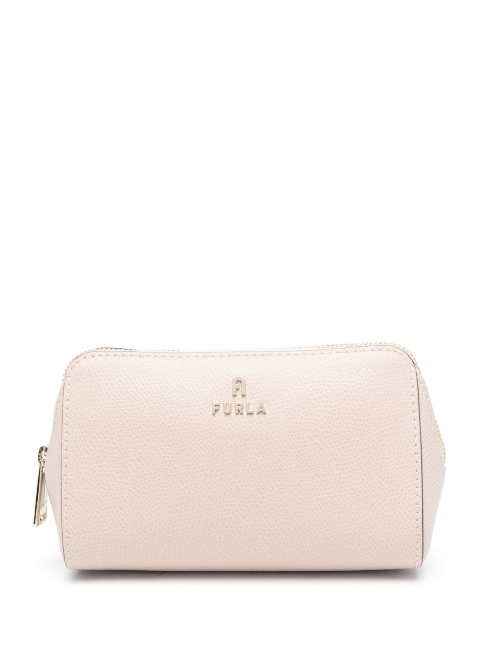 Furla Continental 皮质化妆包 - 粉色