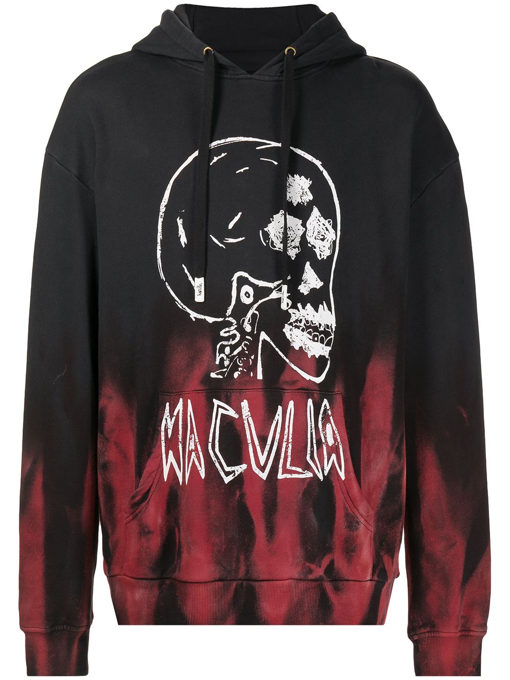 Haculla Gothis Skull 连帽衫 - 黑色