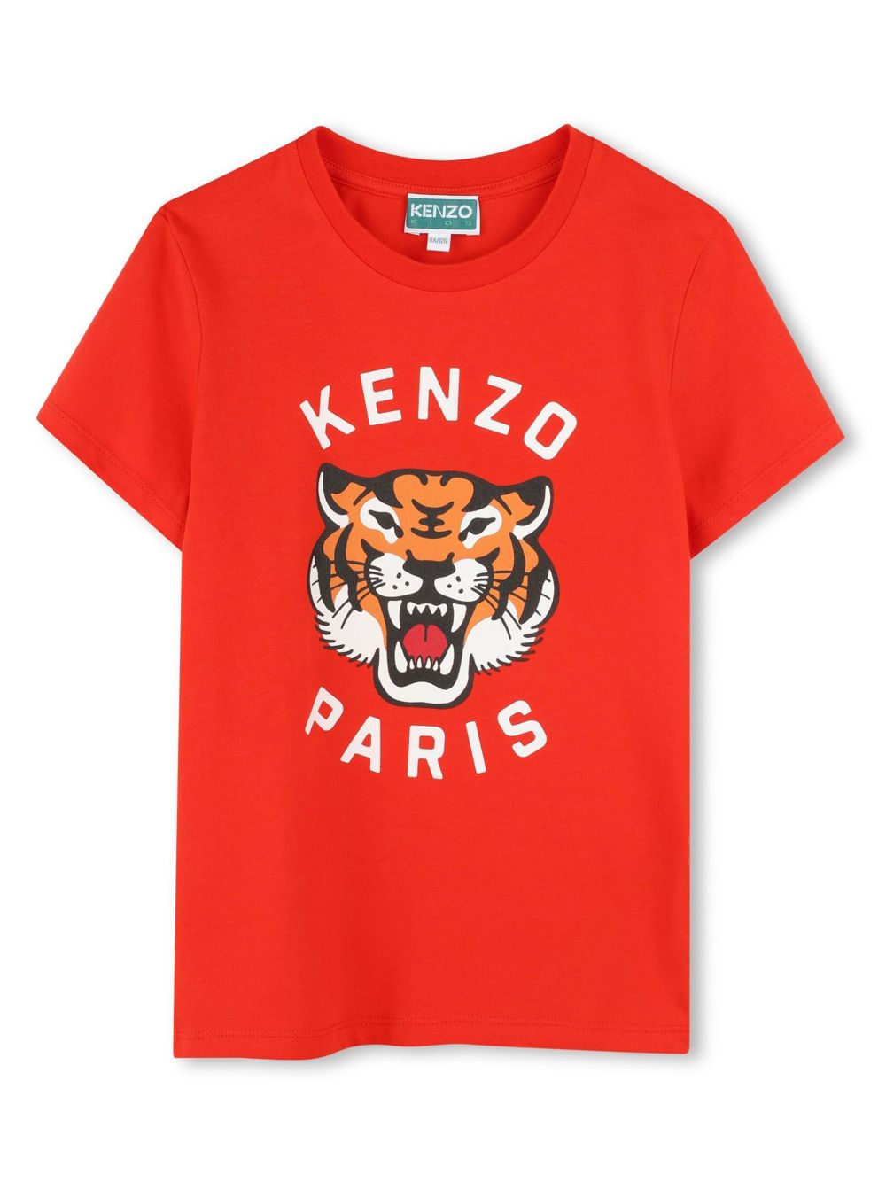 Kenzo Kids Festive T恤 - 红色