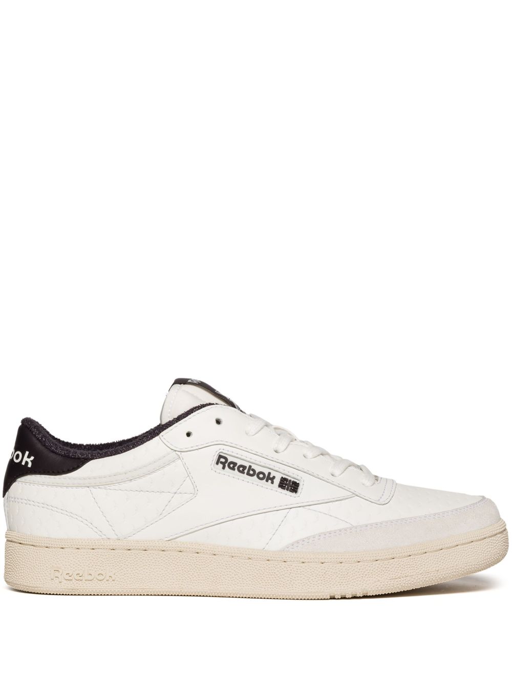 Reebok LTD Club C 压纹皮质运动鞋 - 白色