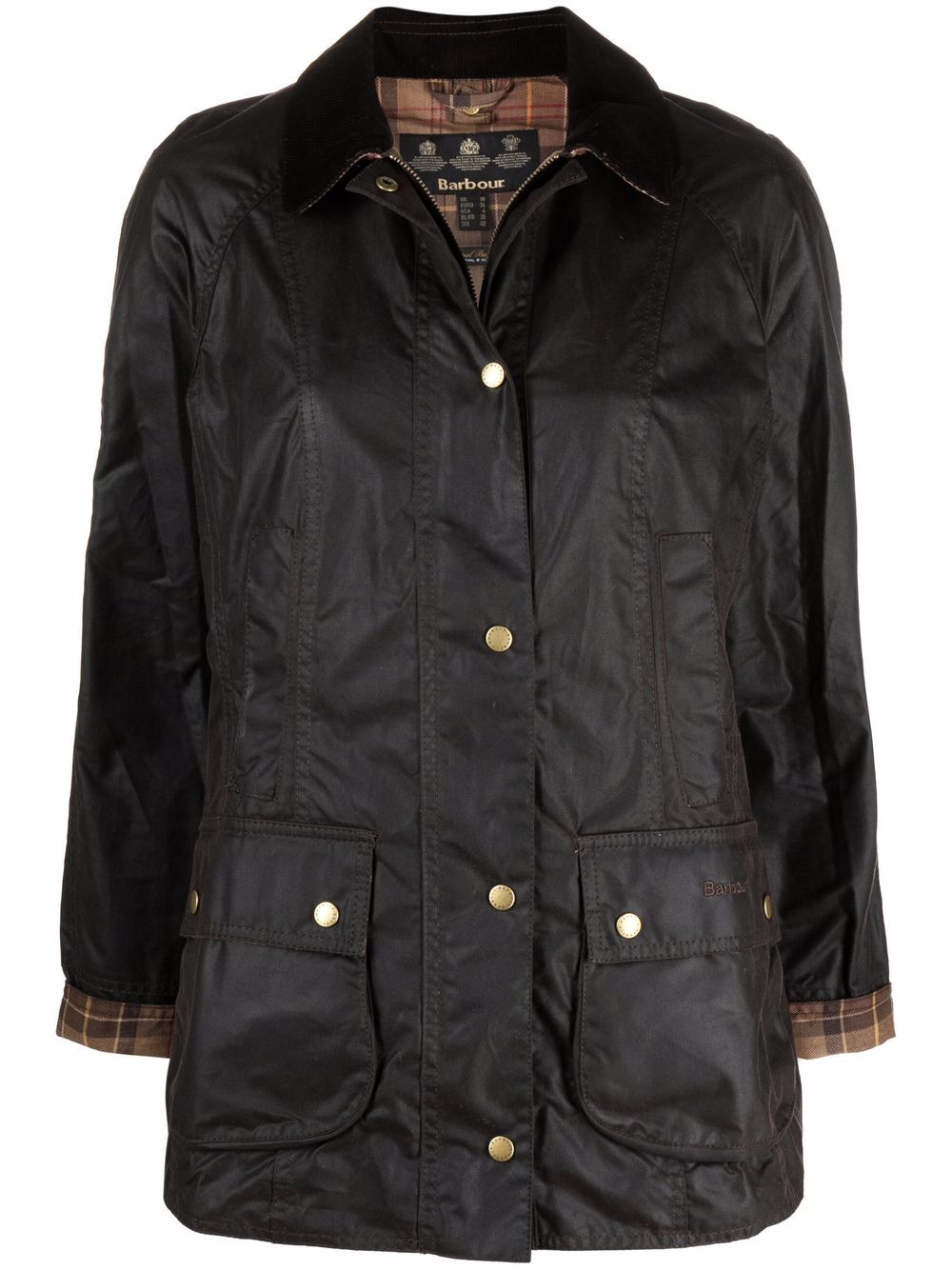 Barbour Classic Beadnell Waxed 夹克 - 褐色