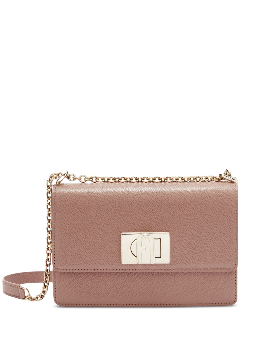 Furla 1927 系列皮质斜挎包 - 中性色