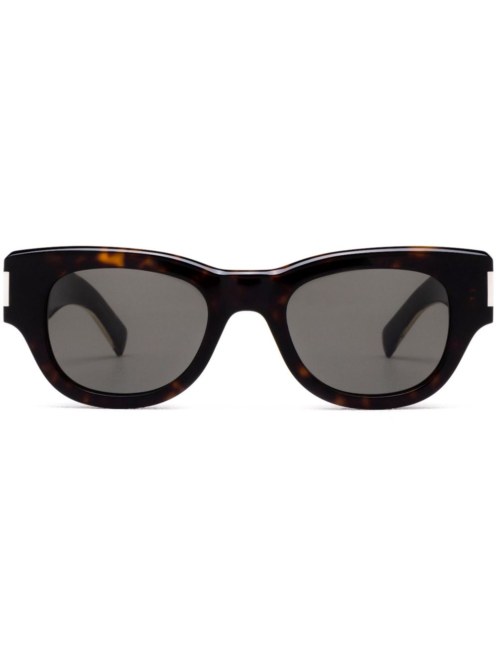Saint Laurent Eyewear 圣罗兰眼镜系列 Naked Wire Core 猫眼框太阳眼镜 - 褐色