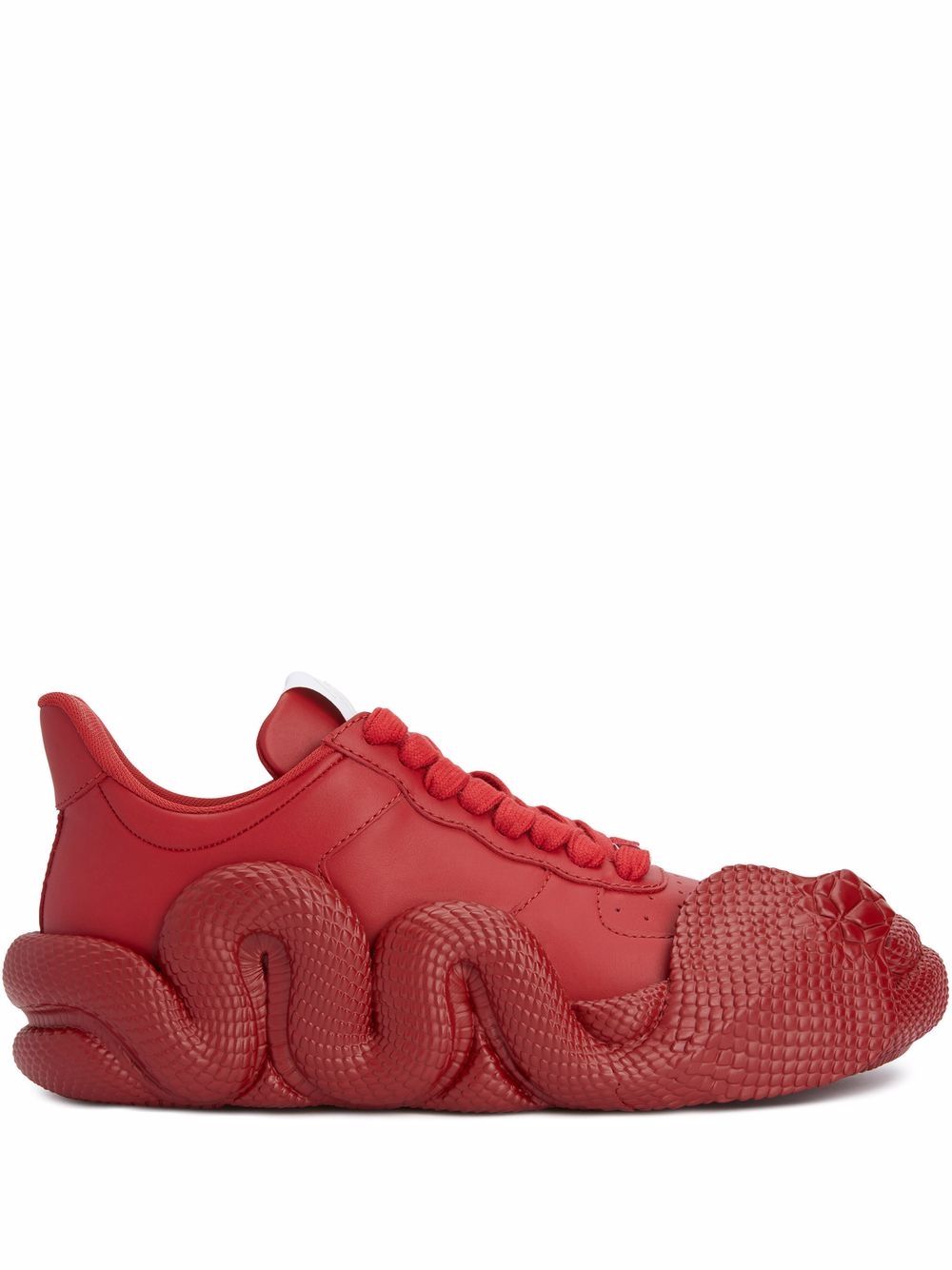 Giuseppe Zanotti Cobras 板鞋 - 红色