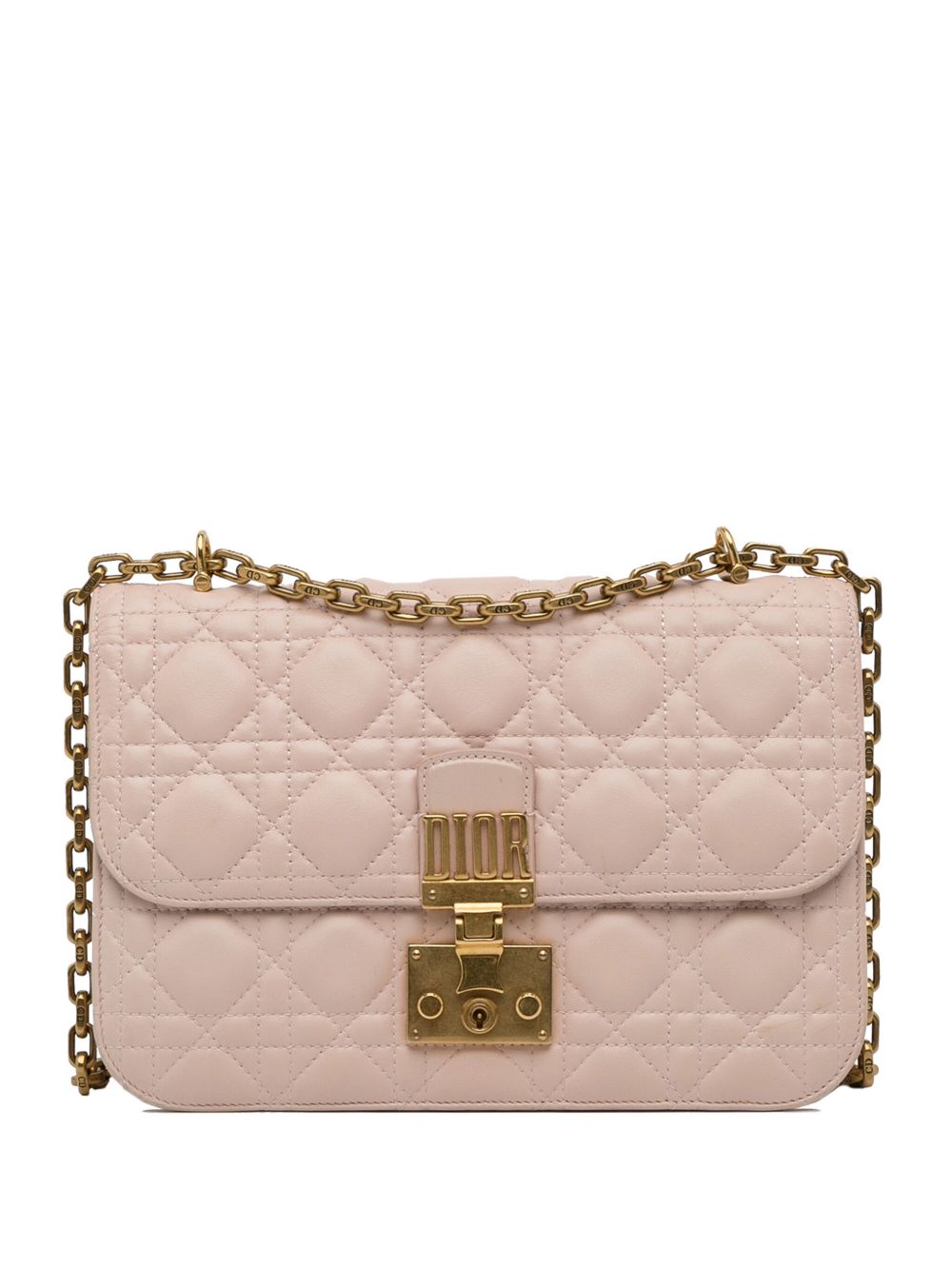 Christian Dior Pre-Owned DiorAddict 斜挎包（2017年典藏款） - 粉色