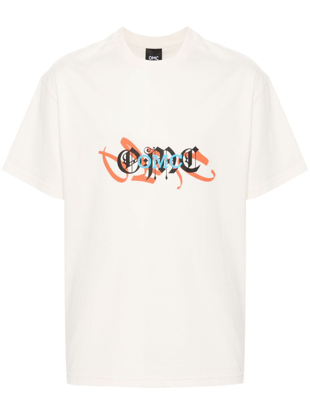 Omc logo印花T恤 - 白色