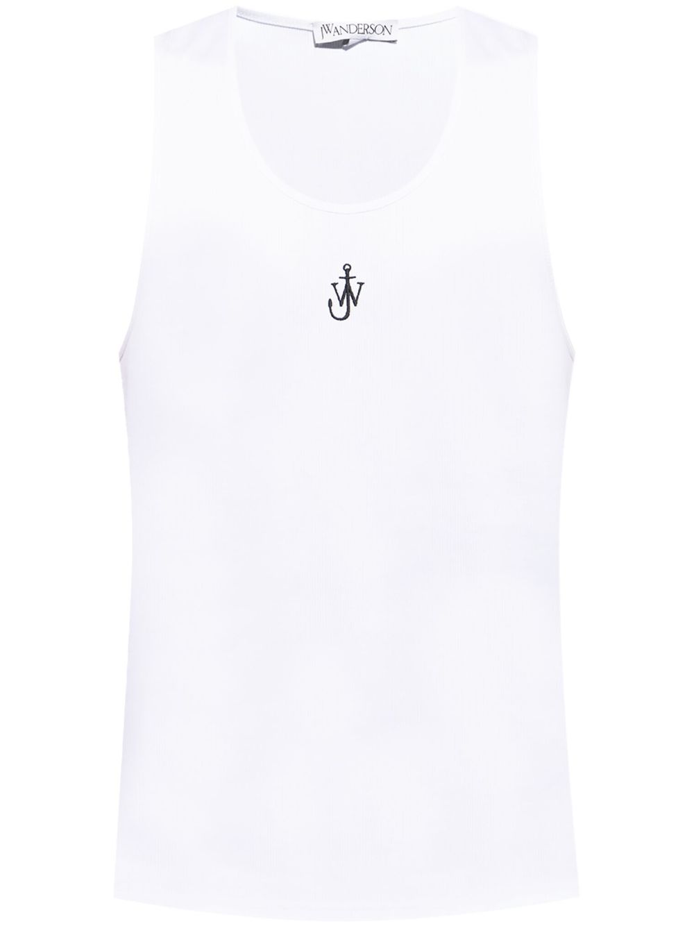 JW Anderson 船锚logo棉坦克背心 - 白色