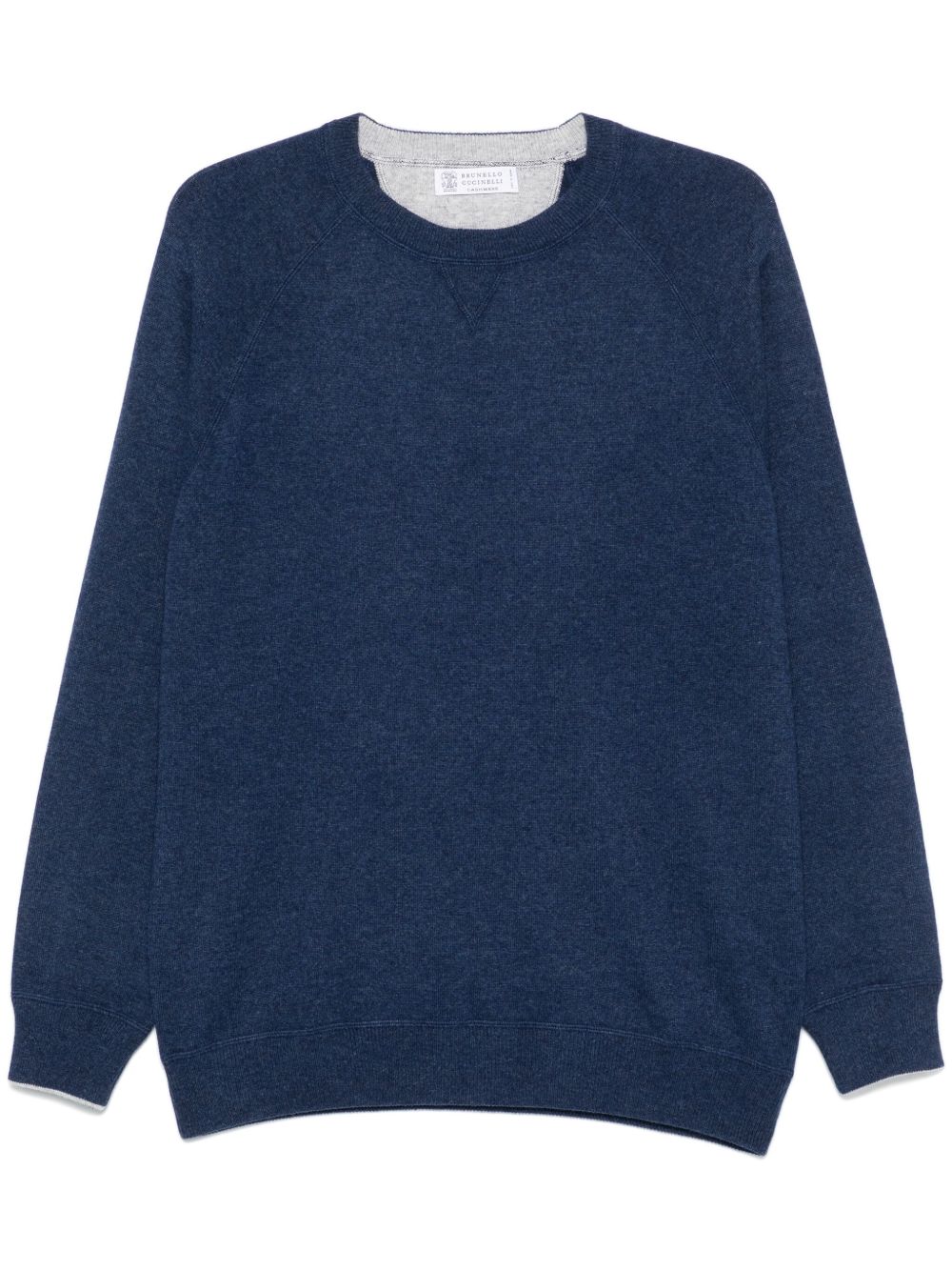 Brunello Cucinelli 羊绒毛衣 - 蓝色
