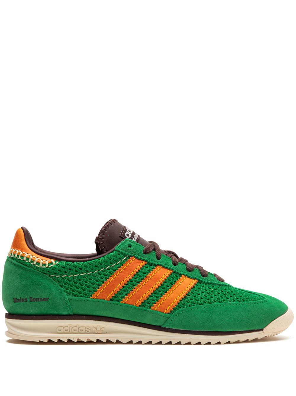 adidas x Wales Bonner SL72 针织运动鞋 - 绿色