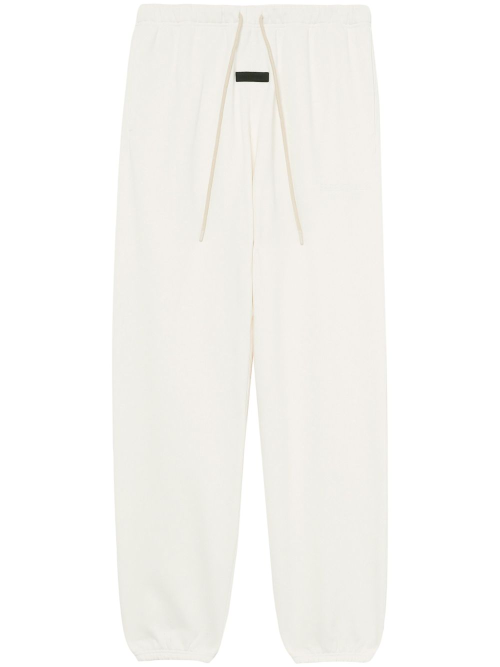 FEAR OF GOD ESSENTIALS logo贴花平纹针织运动裤 - 白色