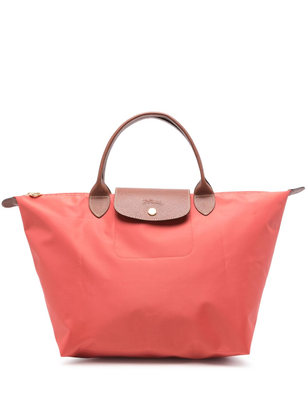 Longchamp Le Pliage Original 中号手提包 - 红色