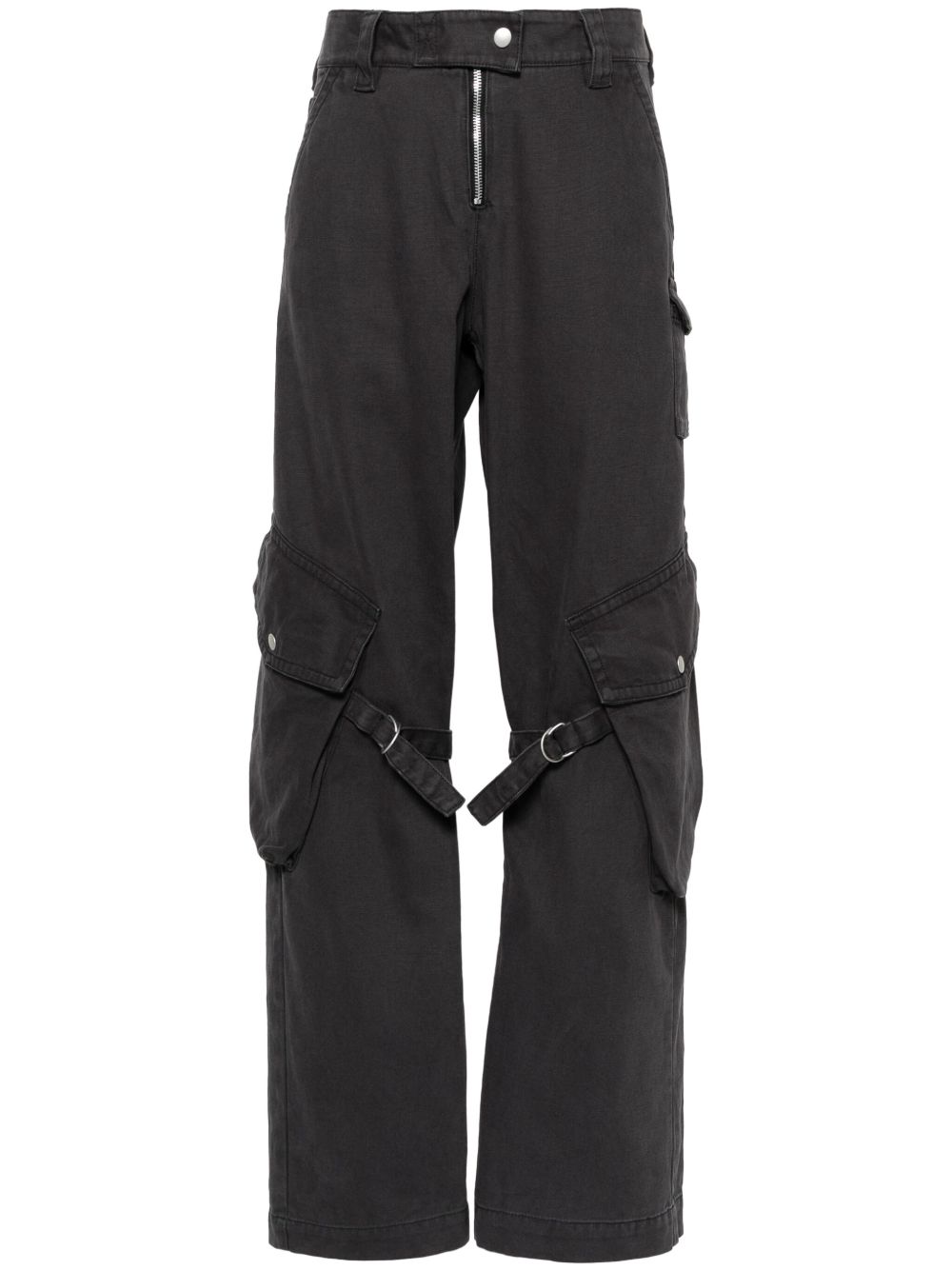 Acne Studios 中腰直筒长裤 - 灰色