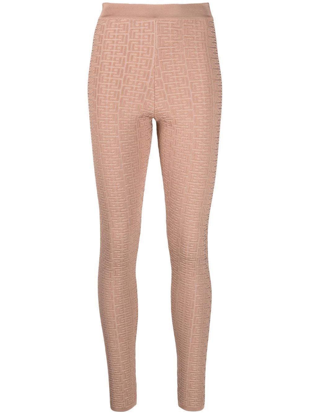 Balmain 巴尔曼 凹面压花经典logo打底裤 - 中性色