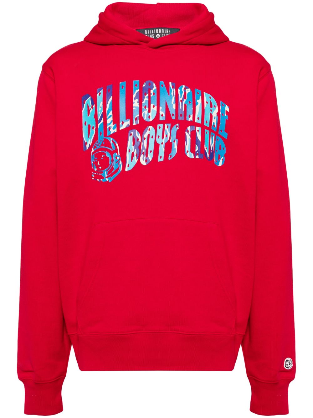 Billionaire Boys Club Camo Arch logo印花连帽衫 - 红色